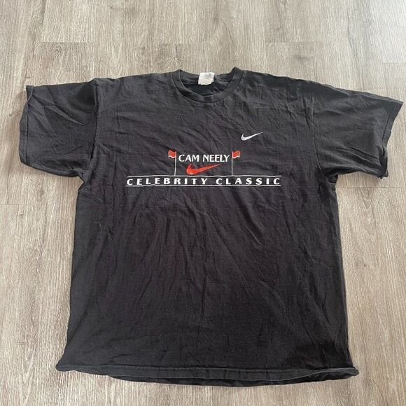 Vintage Nike Cam Neely Celebrity Classic T-shirt  Sz XL - Picture 1 of 3